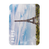 waterverf Paris Eiffeltoren Magneet (Verticaal)