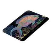 Waterverf Parrotfish Magneet (Linkerzijde)