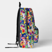 Waterverf parrots bedrukte rugzak (Links)