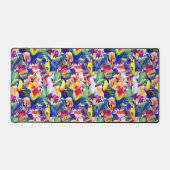 Waterverf parrots bureaumat (Voorkant)