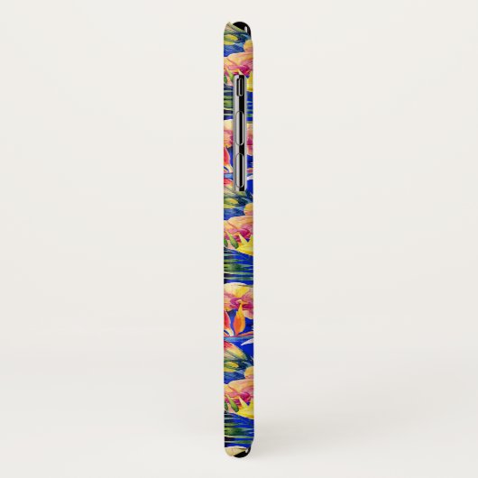 Waterverf parrots Case-Mate iPhone case (Achterkant/links)