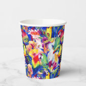 Waterverf parrots papieren bekers (Links)