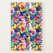 Waterverf parrots planner (Achterkant)