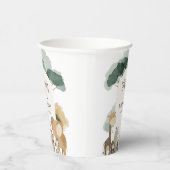 Waterverf Party Dieren Foto Verjaardagsfeest Papieren Bekers (Rechts)