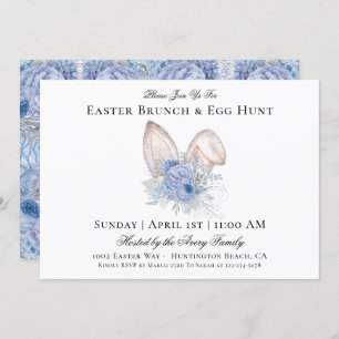 Waterverf Pasen Brunch Egg Hunt Kaart