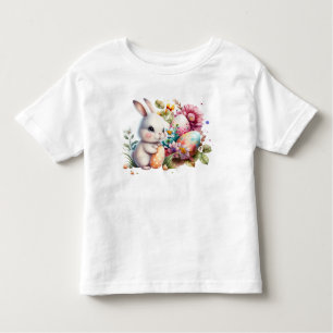 Waterverf Pasen Bunny Kinder Shirts