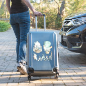 Waterverf Pasen pakketten Wit of Duidelijk Sticker (Koffer Insitu)