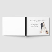 Waterverf Passen getrouwd Gastenboek (Volledig)