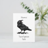 Waterverf Passieve agressieve radiofrequente offer Briefkaart (Staand voorkant)