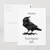 Waterverf Passieve agressieve radiofrequente offer Briefkaart (Voorkant / Achterkant)