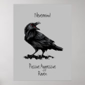 Waterverf Passieve agressieve radiofrequente offer Poster (Voorkant)