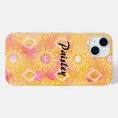  Waterverf pasta Case-Mate iPhone Case (Achterkant (horizontaal))