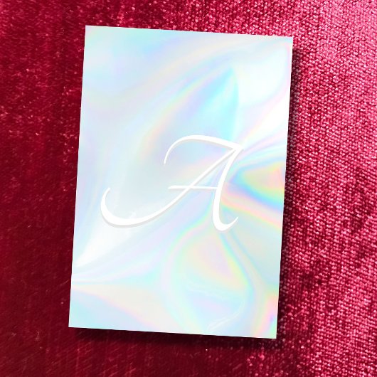 Waterverf pastel abstract aangepast initiaal monog post-it® notes