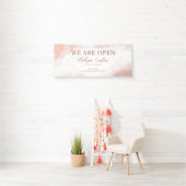 Waterverf Pastel Alcoholinkt Banner (Insitu)