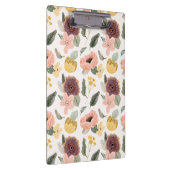 Waterverf Pastel Bloemendessin | Zachte Klembord (Rechts)