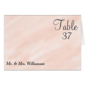 Waterverf Pastel Blush Roze bruiloft (Voorkant Horizontaal)