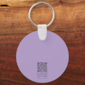 Waterverf Pastel Flowers Bijbelvers gepersonalisee Sleutelhanger (Achterkant)