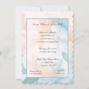 Waterverf Pastel Flowers Kaart