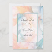 Waterverf Pastel Flowers Kaart (Voorkant)