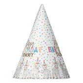 Waterverf Pastel Goat Petting Zoo Verjaardag Feesthoedjes (Links)