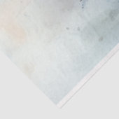 Waterverf pastel groene perzik blush witte zwaan tissuepapier (Detail)