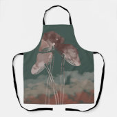 Waterverf Pastel-paddenstoel Schort (Voorkant)