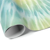 Waterverf Pastel Rainbow Tie Dye Cadeaupapier (Rol Hoek)