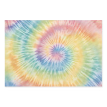 Waterverf Pastel Rainbow Tie Dye