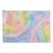Waterverf Pastel Rainbow Tie Dye Pillow Hoesje Kussensloop (Achterkant-Rechts)