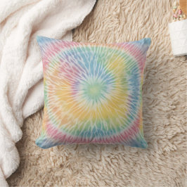 Waterverf Pastel Rainbow Tie Dye Sierkussen
