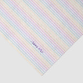 Waterverf Pastel Regenboog Stripe Tissuepapier (Detail)