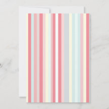 Waterverf Pastel Roze Xmas Candy Cane Pattern