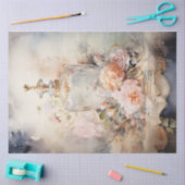  waterverf pastel shabby chique parfum tissuepapier (Craft)