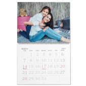 Waterverf Pastel Shade Square Foto Kalender (Mar 2027)