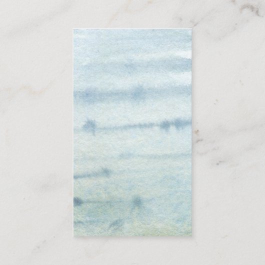 Waterverf pastel succulent Baby shower Advies Informatiekaartje (Achterkant)