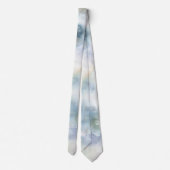 Waterverf Pastel Tonen Stropdas (Achterkant)