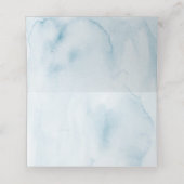 Waterverf Pastel Tuin Bloem Bruiloft Plaatskaart Plaatskaartje (Binnenkant ongevouwen)