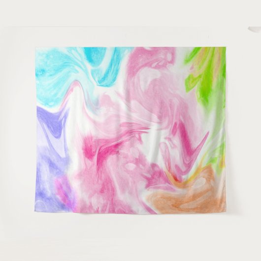 Waterverf Pastel Wandkleed (Voorkant (horizontaal))