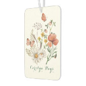 Waterverf Pastel Wildflower Luchtverfrisser (Links)