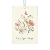 Waterverf Pastel Wildflower Luchtverfrisser (Achterkant)