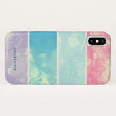 waterverf pastelbubbelmonogram Case-Mate iPhone case (Achterkant (horizontaal))
