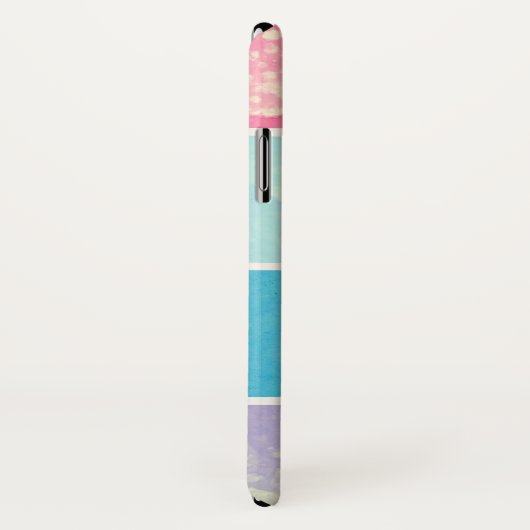 waterverf pastelbubbelmonogram Case-Mate iPhone case (Achterkant / rechts)