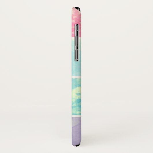 waterverf pastelbubbelmonogram Case-Mate iPhone case (Achterkant/links)