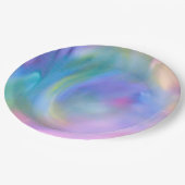 Waterverf Pastelregenboog - Alle opties Papieren Bordje (Gekanteld)