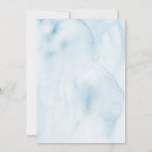 Waterverf Pasteltinten Tuinfoto Save the Date Kaar (Achterkant)