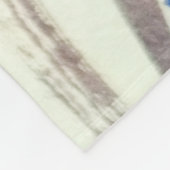 Waterverf patchwork: vieze schilderstijl. fleece deken (Hoek)