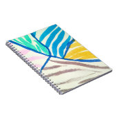Waterverf patchwork: vieze schilderstijl. notitieboek (Rechterzijde)
