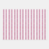 Waterverf Patriottische Amerikaanse vlag Topiary Inpakpapier Vel (Voorkant 3)