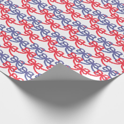 Waterverf patriottische bogen cadeaupapier (Hoek)