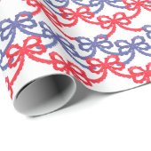 Waterverf patriottische bogen cadeaupapier (Rol Hoek)